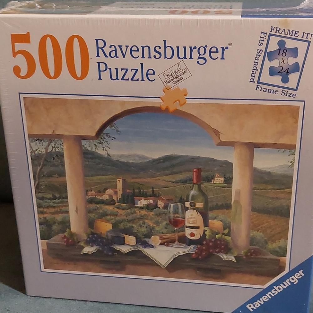 Ravensburger 500 Pc Puzzle Vineyard Bounty 81922